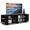 Modern MDF Media Stand with Adjustable Storage Shelves and Cable Management Hold Up to 60" TV